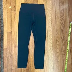Lululemon Align Pant II, Dark Carbon, sz 6